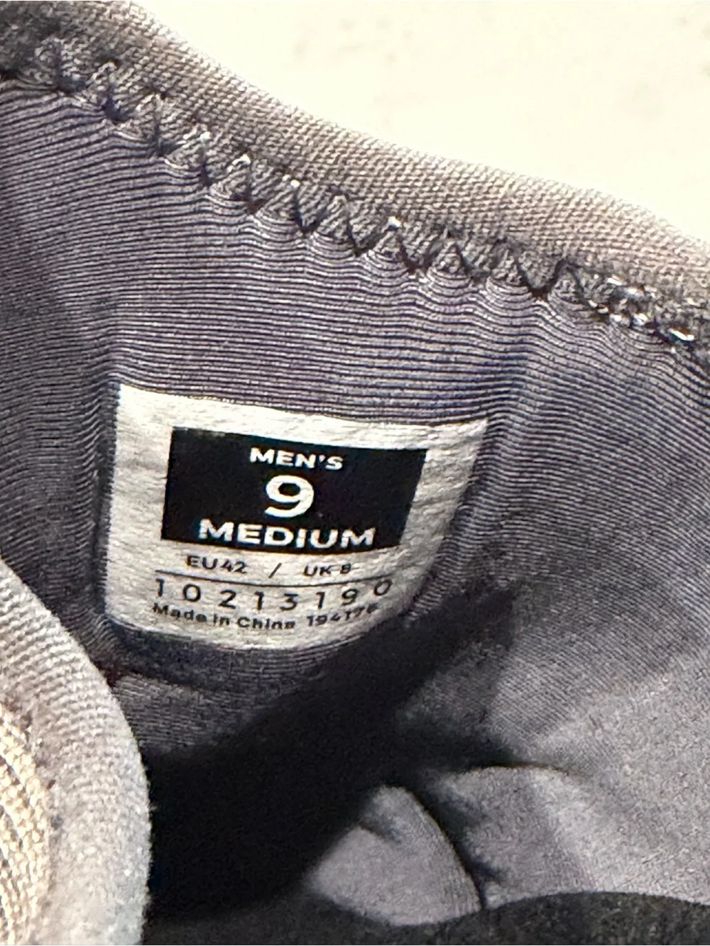 KURU Men's Gray Knit Athletic Sneakers